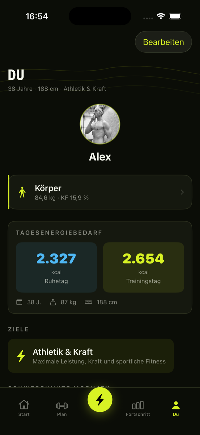 TANREN Profil-Screen